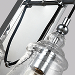 Бра с плафоном в форме колокола из прозрачного стекла с пузырьками Feiss варинант исполнения - 2 | Loft Concept в Липецке