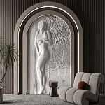 Барельеф NAKED варинант исполнения - 2 | Loft Concept в Липецке