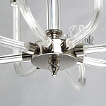 Люстра с 8-ю лампами и гранеными стеклянными плафонами Prism Gala варинант исполнения - 11 | Loft Concept в Липецке