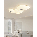 Потолочный светильник с тремя овальными матовыми плафонами TRIDalmen варинант исполнения - 3 | Loft Concept в Липецке