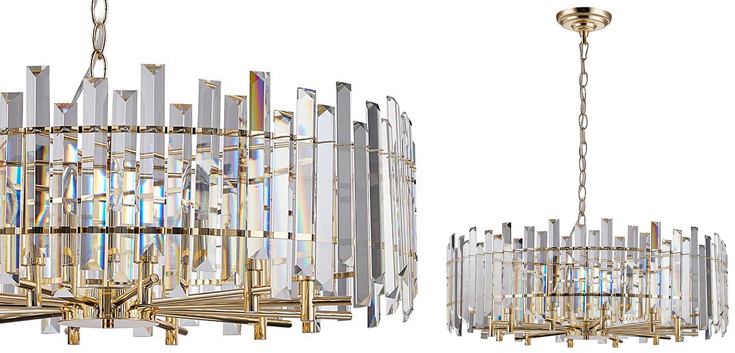 Люстра Langley Chandelier gold 80 Люстра Langley Chandelier gold 80 - Loft-Concept в Липецке