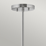 Потолочный светильник с двухслойным белым текстильным абажуром Hinkley варинант исполнения - 13 | Loft Concept в Липецке