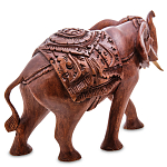 Статуэтка из дерева суар в виде слона Two Tusks варинант исполнения - 2 | Loft Concept в Липецке
