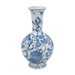 Ваза фарфоровая с синими цветочными мотивами Independence варинант исполнения - 2 | Loft Concept в Липецке