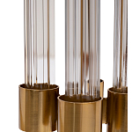 Торшер металлический со стеклянным основанием Intersection варинант исполнения - 2 | Loft Concept в Липецке