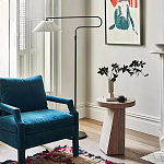 Дизайнерский журнальный стол с круглой каменной столешницей Utezu варинант исполнения - 2 | Loft Concept в Липецке