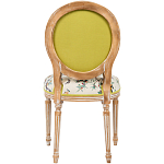 Стул из массива бука с изображением птиц и цветов Beige Green Chinoiserie Garden Chair варинант исполнения - 2 | Loft Concept в Липецке