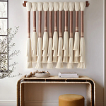 Плетеное настенное украшение с кистями Caballo Wall Hanging варинант исполнения - 1 | Loft Concept в Липецке