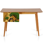 Письменный стол с принтом на ящиках Elise Desk варинант исполнения - 2 | Loft Concept в Липецке