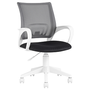 Офисное кресло с основанием из белого пластика Desk chairs Black