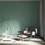 Гипсовая 3D Панель TETRIS варинант исполнения - 1 | Loft Concept в Липецке