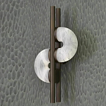 Бра  с фигурным мраморным рассеивателем Spiral of Warm Light варинант исполнения - 2 | Loft Concept в Липецке