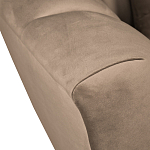 Дизайнерское кресло мягкое из серого велюра Serenity варинант исполнения - 3 | Loft Concept в Липецке