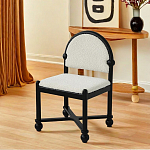 Дизайнерский стул деревянный с полукруглой спинкой Highquality варинант исполнения - 2 | Loft Concept в Липецке