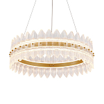 Люстра круглая с декоративными элементами в виде лепестков Round Light Flashing варинант исполнения - 1 | Loft Concept в Липецке