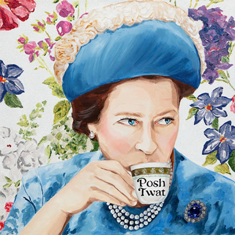 Картина "Posh Twat" Tea Party Мульти Картина "Posh Twat" Tea Party Мульти в Липецке | Loft Concept