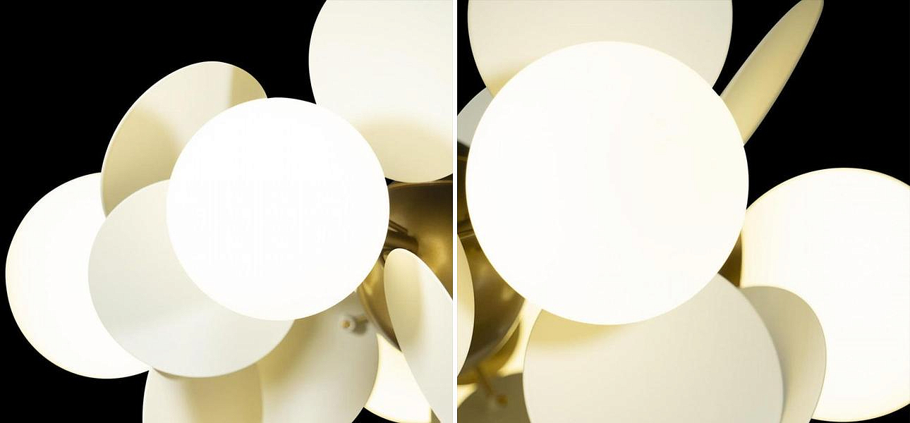Люстра MATISSE Chandelier White 6 ламп Люстра MATISSE Chandelier White 6 ламп - Loft-Concept в Липецке