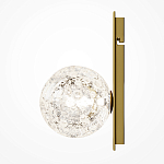 Бра с плафоном из прозрачного стекла с пузырьками воздуха Effervia варинант исполнения - 2 | Loft Concept в Липецке