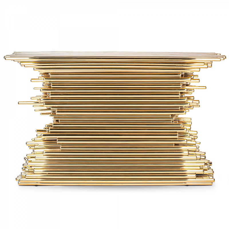 Консоль Console Golden Pipe Латунь Консоль Console Golden Pipe Латунь в Липецке | Loft Concept