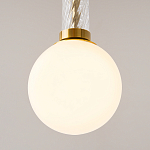 Подвесной светильник со стеклянными вставками Helios варинант исполнения - 5 | Loft Concept в Липецке