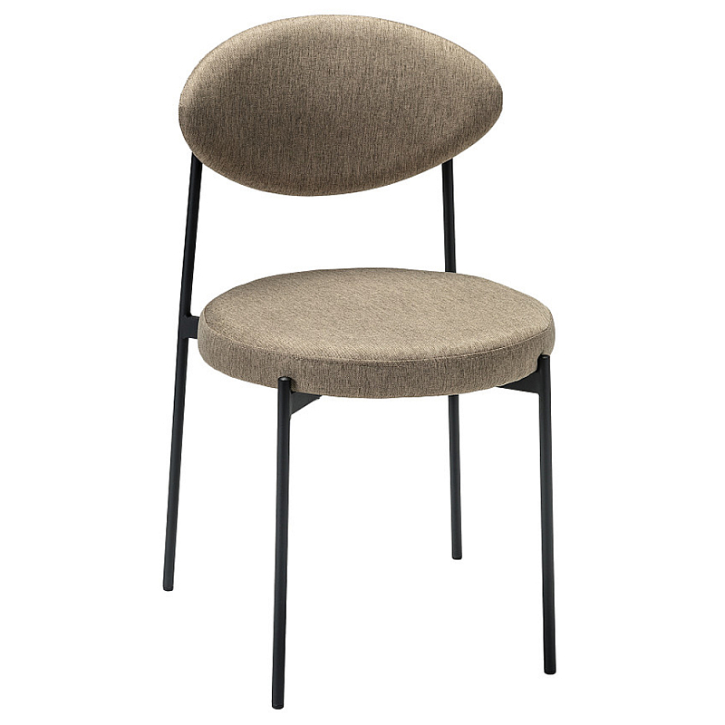 Стул металлический с мягкой спинкой и сиденьем Alfie Chair Мульти Стул металлический с мягкой спинкой и сиденьем Alfie Chair Мульти в Липецке | Loft Concept