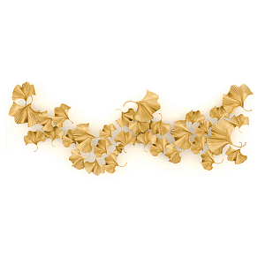 Аксессуар на стену Golden Ginkgo Leaves