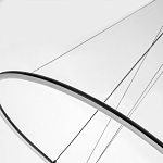 Светодиодная люстра Black LED Circle and Ball Lamp варинант исполнения - 4 | Loft Concept в Липецке