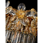 Бра с декоративными элементами в виде крупных хрустальных цветов Palace Gardens варинант исполнения - 3 | Loft Concept в Липецке