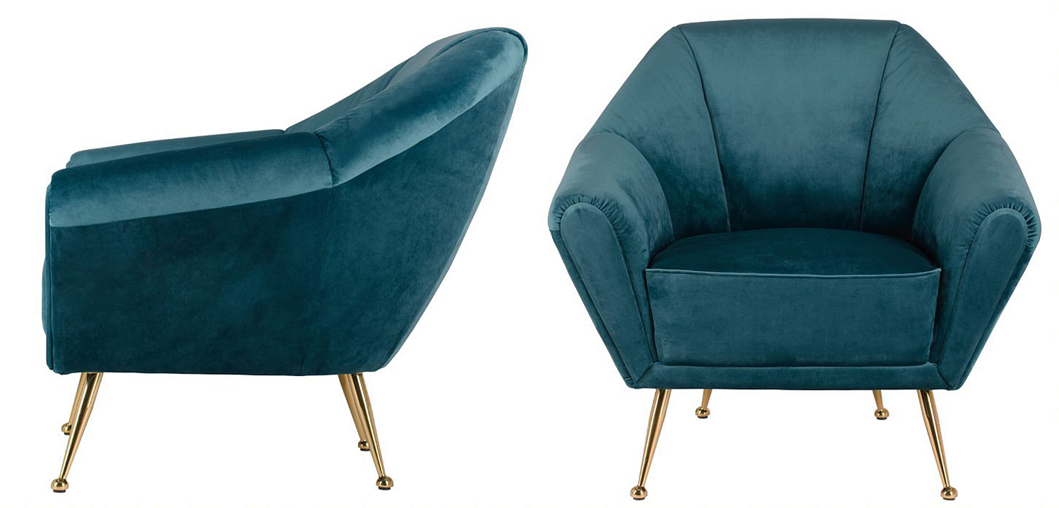 Кресло Brunner Chair blue Кресло Brunner Chair blue - Loft-Concept в Липецке