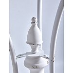 Столик белый кованный в прованском стиле Vaucluse варинант исполнения - 3 | Loft Concept в Липецке