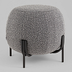 Пуф Флик ткань букле тёмно-серый варинант исполнения - 1 | Loft Concept в Липецке
