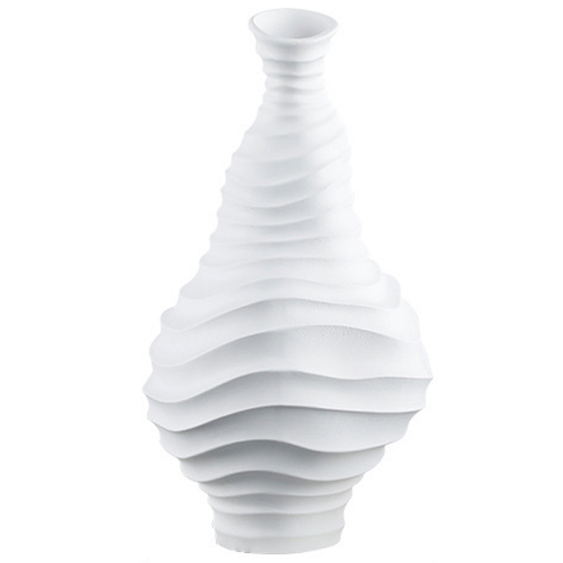 Ваза Molecule Relief Vase Белый Ваза Molecule Relief Vase Белый в Липецке | Loft Concept