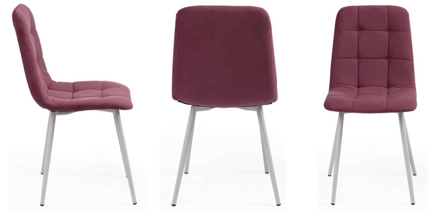 Стул Nancy Velour Plum Chair Стул Nancy Velour Plum Chair - Loft-Concept в Липецке