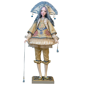 Авторская коллекционная интерьерная кукла Мальвина