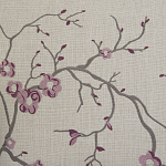 Кресло с изображением сакуры Aubrey Classical Armchair beige flax варинант исполнения - 4 | Loft Concept в Липецке