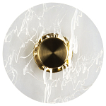 Бра в форме диска Loggia White Smoke Acrylic Wall Lamp варинант исполнения - 1 | Loft Concept в Липецке