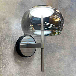 Бра с округлым прозрачным плафоном Blanton Light варинант исполнения - 4 | Loft Concept в Липецке