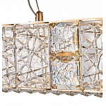 Люстра волнистой формы с текстурной огранкой Reflection of Reality варинант исполнения - 5 | Loft Concept в Липецке