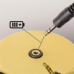 Настольная лампа фигурная цвета золото с гладким абажуром Высота 16 см Sophia варинант исполнения - 8 | Loft Concept в Липецке