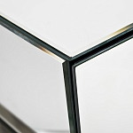 Тумбочка зеркальная с ящиком Mirror Chrome Cabinet варинант исполнения - 3 | Loft Concept в Липецке