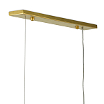 Люстра прямоугольная с белыми цилиндрическими абажурами White Ribbon варинант исполнения - 3 | Loft Concept в Липецке