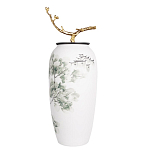 Декоративная ваза белая Serengeti варинант исполнения - 2 | Loft Concept в Липецке