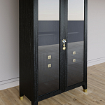 Дизайнерский шкаф витрина Elsa Dreams Black с 4-мя ящиками варинант исполнения - 2 | Loft Concept в Липецке