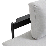 Диван-шезлонг черный Annet варинант исполнения - 3 | Loft Concept в Липецке