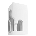 Встраиваемый в стену гипсовый светильник под покраску с арками и рельефными колоннами Antiquity Athena варинант исполнения - 4 | Loft Concept в Липецке