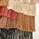 Текстильное Панно с бахромой варинант исполнения - 1 | Loft Concept в Липецке