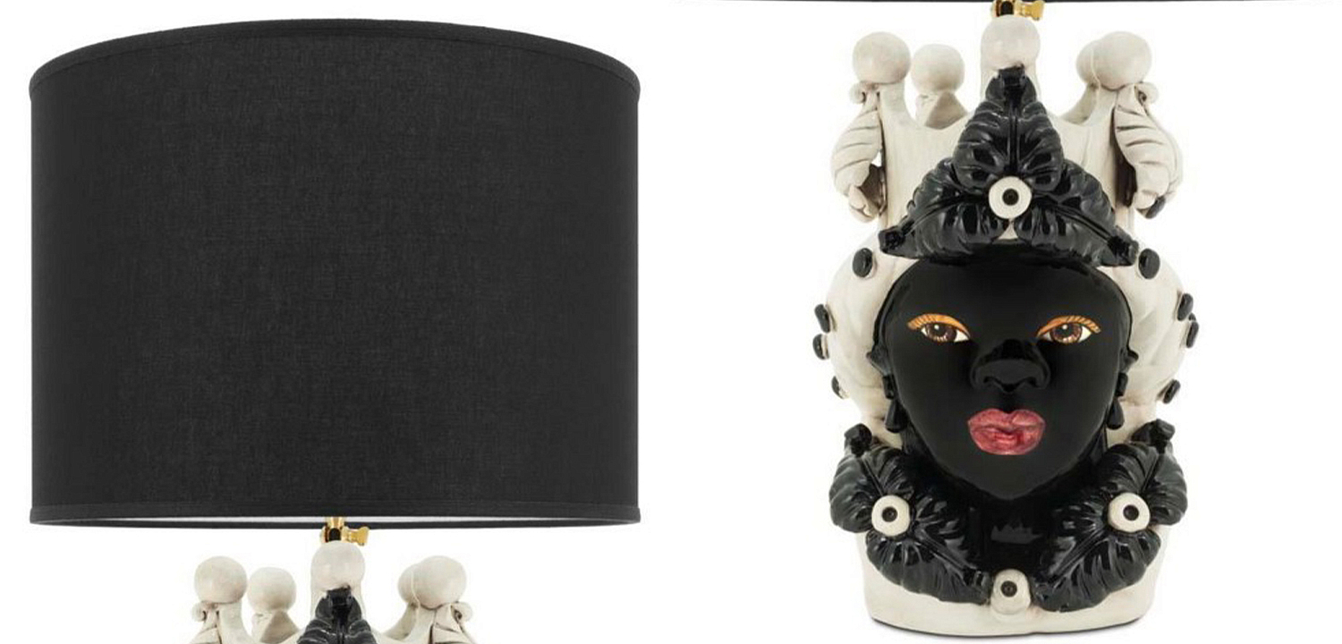 Настольная лампа Table Lamp Moro Lady Eve Black Настольная лампа Table Lamp Moro Lady Eve Black - Loft-Concept в Липецке