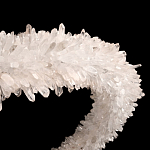 Люстра круглая с натуральным горным хрусталем Crystal Shimmer варинант исполнения - 5 | Loft Concept в Липецке