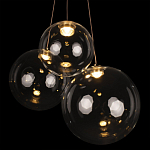 Подвесной светильник Ring прозрачное стекло варинант исполнения - 1 | Loft Concept в Липецке