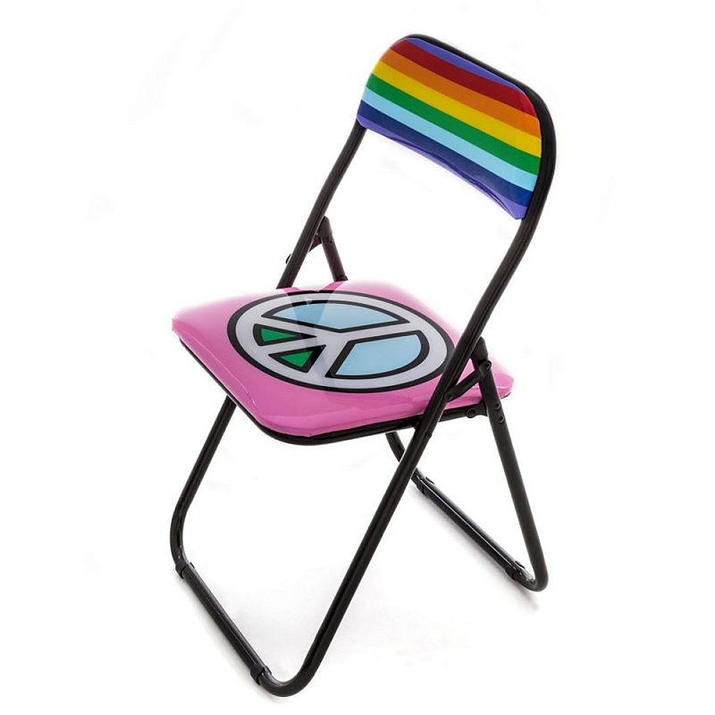 Складной стул Seletti Peace Мульти Складной стул Seletti Peace Мульти в Липецке | Loft Concept